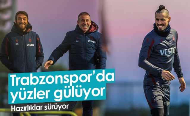 Trabzonspor'da yüzler gülüyor 1