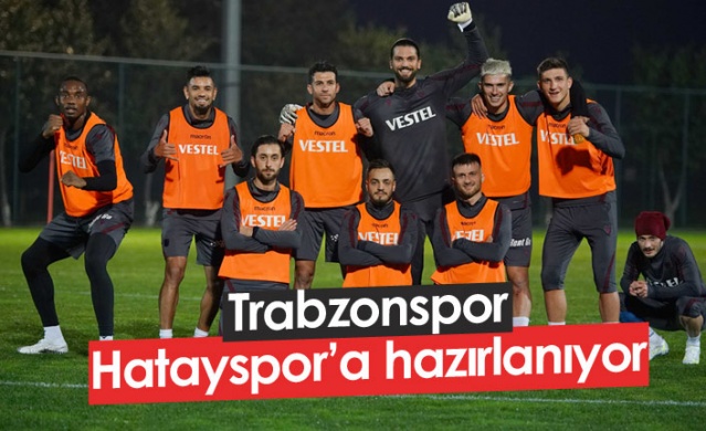 Trabzonspor Hatayspor maçına hazırlanıyor 1