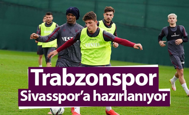 Trabzonspor, DG Sivasspor maçı hazırlıklarını sürdürdü. Foto Galeri 1