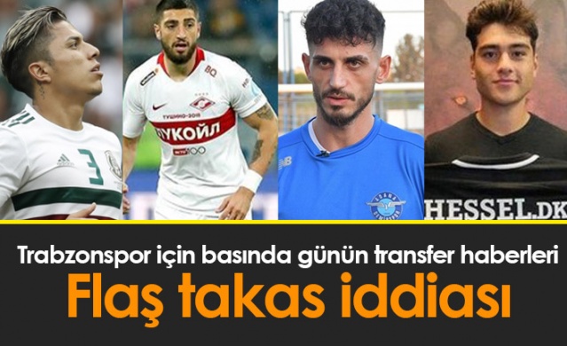Trabzonspor için günün transfer iddiaları - 13.01.2022 - Foto Haber 1
