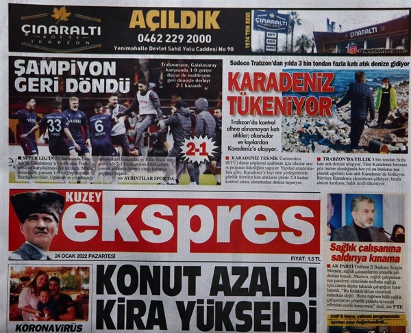 Trabzon basınında şampiyonluk sesleri- Foto Galeri 6