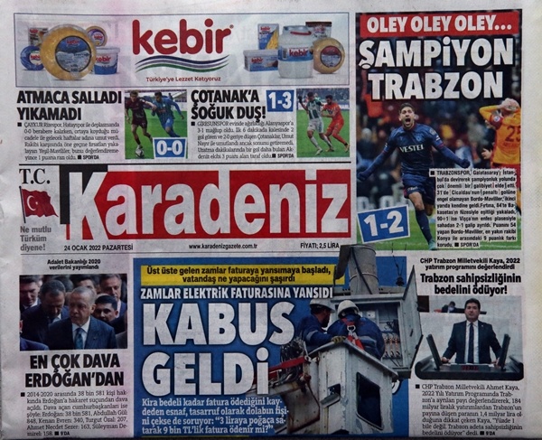 Trabzon basınında şampiyonluk sesleri- Foto Galeri 4