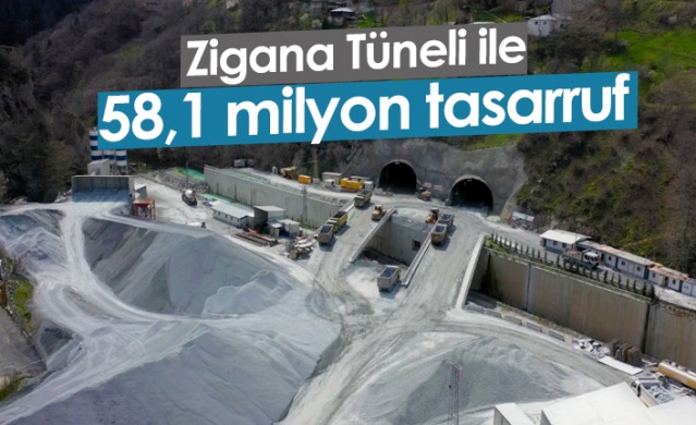 Zigana Tüneli ile 58.1 Milyonluk tasarruf. Foto Galeri 1