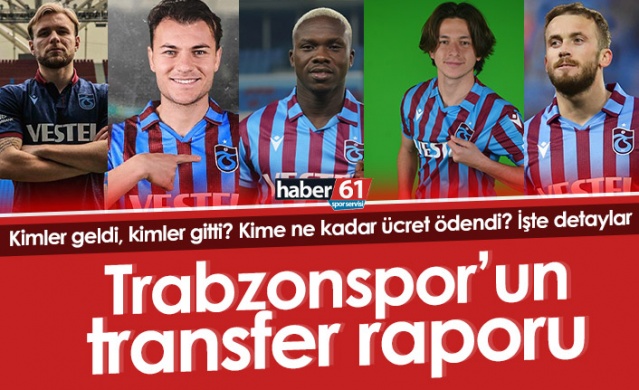 Trabzonspor’un transfer raporu 2021-22 (Ara Dönem) Foto Galeri. 1