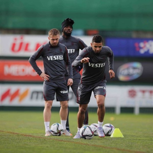 Trabzonspor'da Kasımpaşa maçı hazırlıkları sürüyor. 2 Şubat 2022 Foto Galeri 3