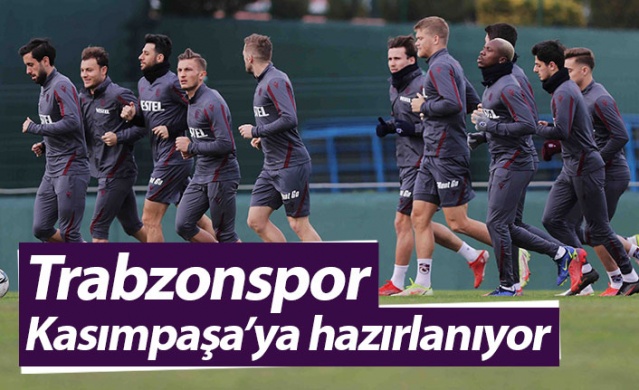 Trabzonspor'da Kasımpaşa maçı hazırlıkları sürüyor. 2 Şubat 2022 Foto Galeri 1