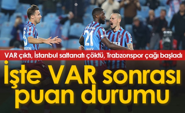 VAR çıktı İstanbul saltanatı çöktü Trabzonspor çağı başladı. Foto Galeri. 1
