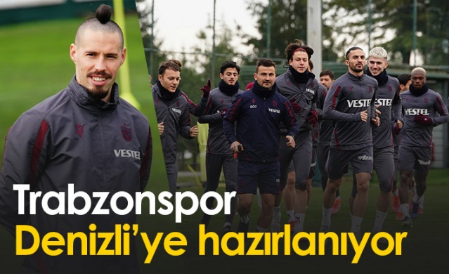 Trabzonspor Denizli maçının hazırlıklarına başladı. Foto Galeri. 1