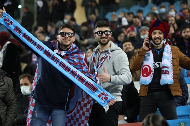 Trabzonspor Konyaspor maçından kareler. 13 Ocak 2022 - Foto Galeri. 35