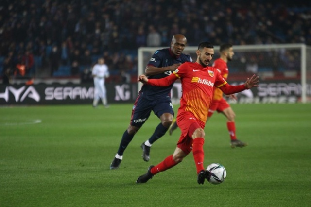 Trabzonspor 3-2 Kayserispor / Maçtan Kareler. Foto Galeri 22
