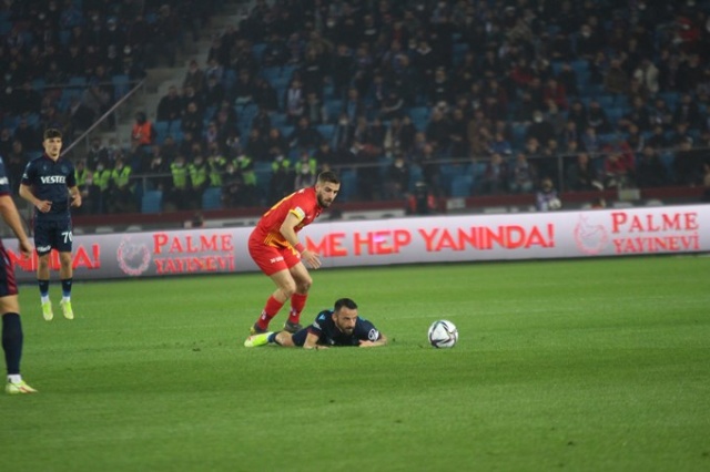Trabzonspor 3-2 Kayserispor / Maçtan Kareler. Foto Galeri 37