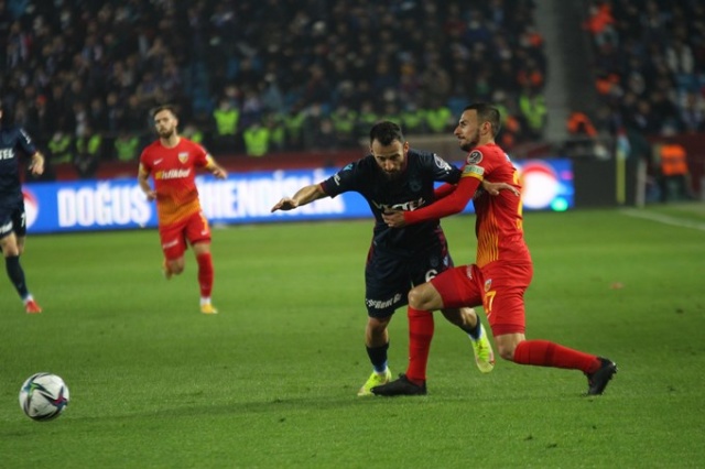 Trabzonspor 3-2 Kayserispor / Maçtan Kareler. Foto Galeri 55