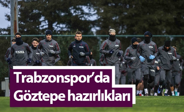 Trabzonspor'da Göztepe maçı hazırlıkları. Foto Galeri. 1