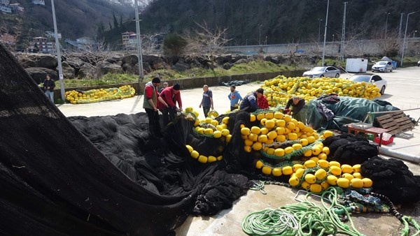 Trabzon'da balıkçılardan erken paydos. Foto Haber 11