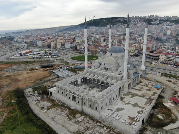 Trabzon'da Doğu Karadeniz'in en büyük cami ve külliyesinde sona doğru. Foto Galeri 5