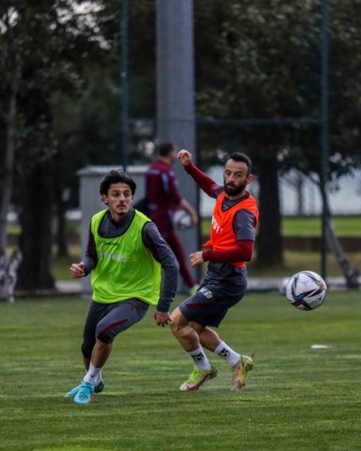 Trabzonspor, Ahmet Çalık sezonunda ara vermedi! Fatih Karagümrük hazırlıkları başladı. Foto Haber 3