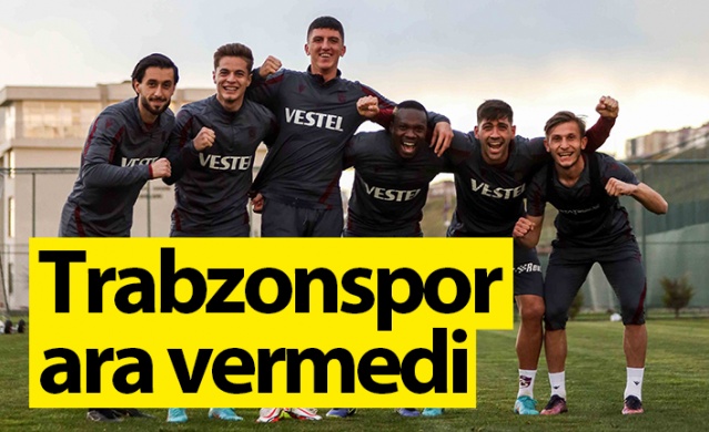 Trabzonspor, Ahmet Çalık sezonunda ara vermedi! Fatih Karagümrük hazırlıkları başladı. Foto Haber 1