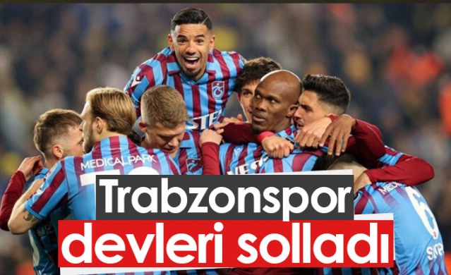 Trabzonspor devleri solladı. Foto Haber 1