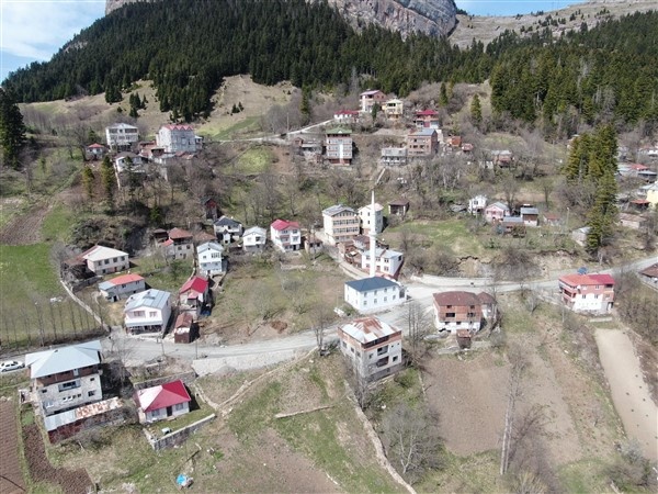Trabzon'da bir mahalle santim santim kayıyor! 150 ev tehdit altında. Foto Galeri 6