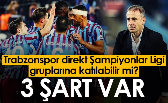 Trabzonspor bu şartlar gerçekleşirse Şampiyonlar Ligi'ne gidebilir!. Foto Haber 1