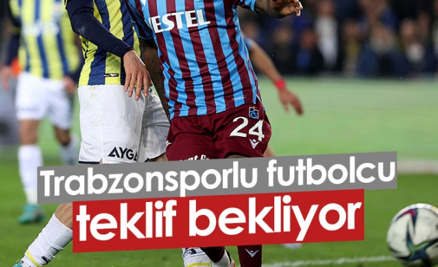 Trabzonsporlu futbolcu teklif bekliyor. Foto Galeri 1