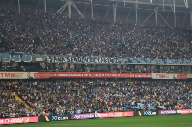 Adana Demirspor Trabzonspor maçından kareler. Foto Haber 10