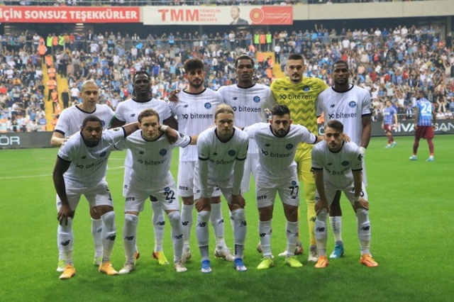 Adana Demirspor Trabzonspor maçından kareler. Foto Haber 17