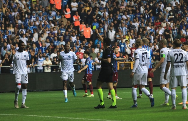 Adana Demirspor Trabzonspor maçından kareler. Foto Haber 23