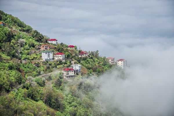 Trabzon'da sis etkili oldu. Foto Haber 5