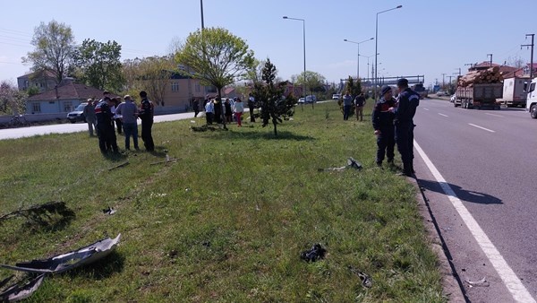 Samsun'da öğretmenler okul dönüşü kaza yaptı: 5'i öğretmen 6 yaralı. Foto Haber 8