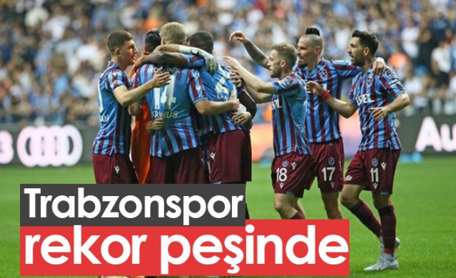 Trabzonspor rekor peşinde. Foto Haber 1