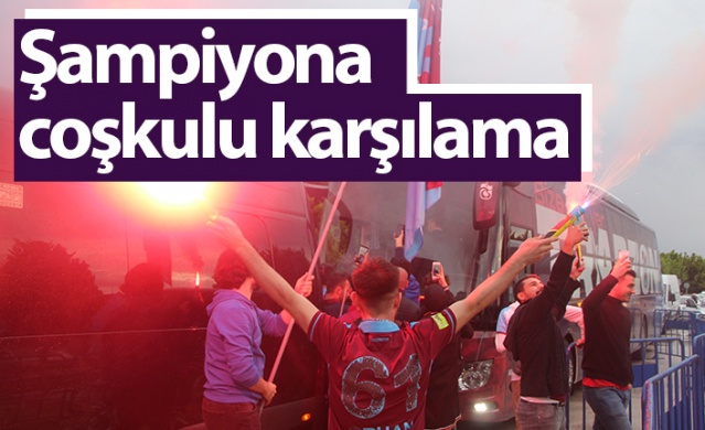 Trabzonspor, Hatay’da coşku ile karşılandı. Foto Galeri 1