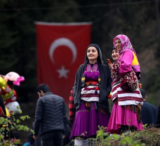 Trabzon'da pandemi sonrası ilk şenlik coşkusu. Foto Haber 4