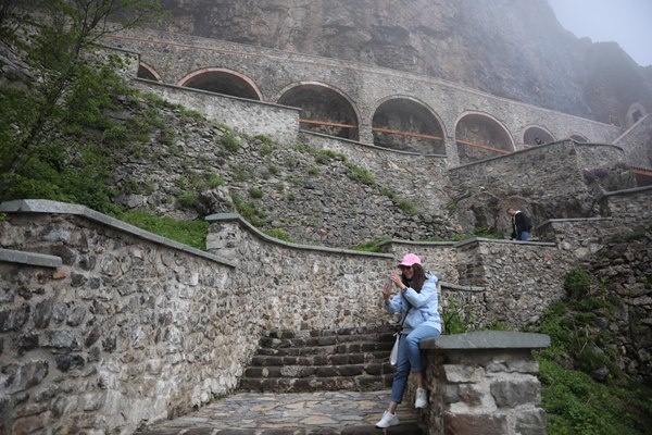 Sümela'da gün yüzüne çıkan saklı mekanlara akın. Foto Galeri 3