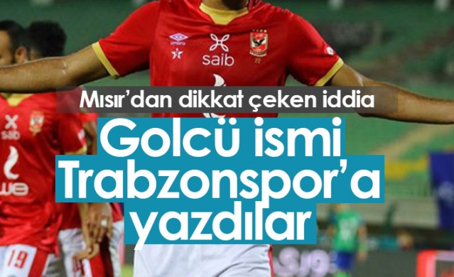 Trabzonspor'a Mısırlı golcüyü yazdılar: Muhammed Sherif. Foto Galeri 1