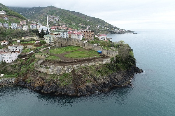 Trabzon'da Akçakale'den tarih fışkırdı! Kazılarda sona gelindi. Foto Galeri 5