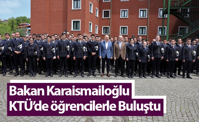Bakan Karaismailoğlu, KTÜ’de öğrencilerle Buluştu. Foto Haber 1