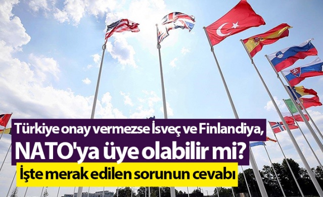 Türkiye onay vermezse İsveç ve Finlandiya, NATO'ya üye olabilir mi? İşte merak edilen sorunun yanıtı. Foto Haber 1