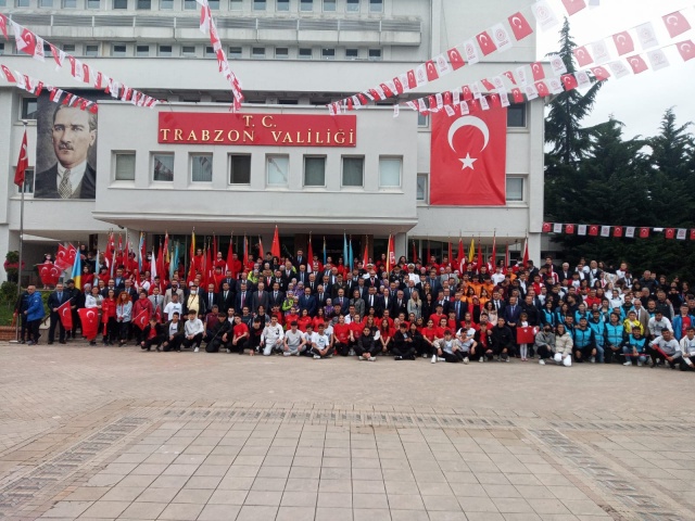 Trabzon'da 19 Mayıs coşku ile kutlandı. Foto Haber 8