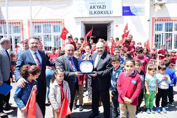 Trabzon'da Akyazı Kütüphane'si açıldı. Foto Haber 3