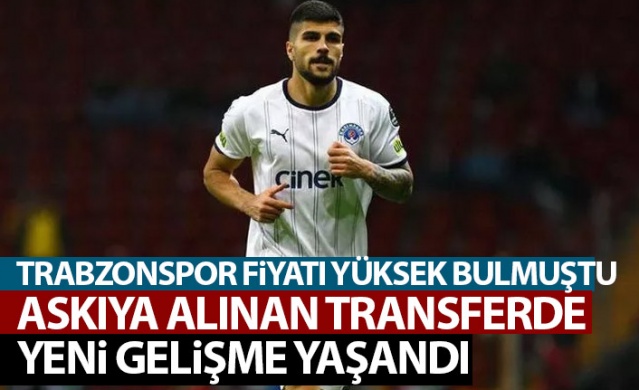 Trabzonspor fiyatı yüksek bulmuştu! Askıya alınan transferde yeni gelişme. Foto Haber 1