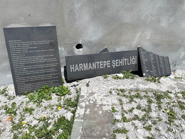 Trabzon'da Harmantepe Şehitliği’nin içler acısı hali. Foto Galeri 2