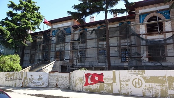 Trabzon'da tarihi vilayet binası restore ediliyor. Foto Galeri 2