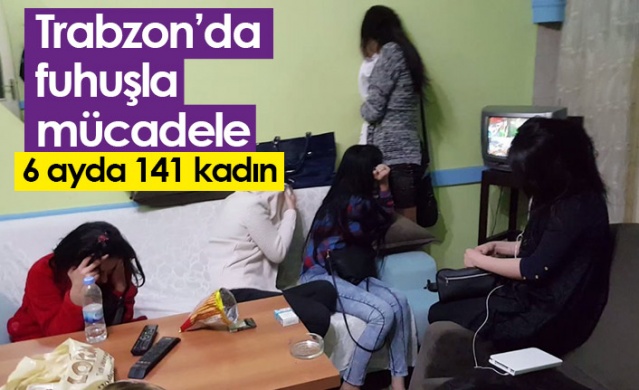 Trabzon’da fuhuşla mücadele! 6 ayda 141 kadın. Foto Haber 1