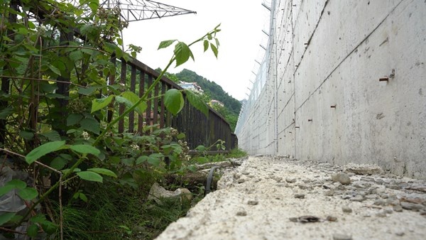 Rize'de mahalleliden duvar tepkisi. Foto Haber 4