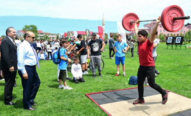 Trabzon'da "Yaza Hareketli Giriyoruz" temalı açılış töreni!. Foto Haber 2