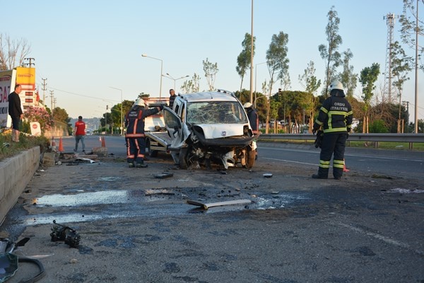 Ordu’da hafif ticari araç takla attı: 1 ölü, 1 yaralı. Foto Haber 3