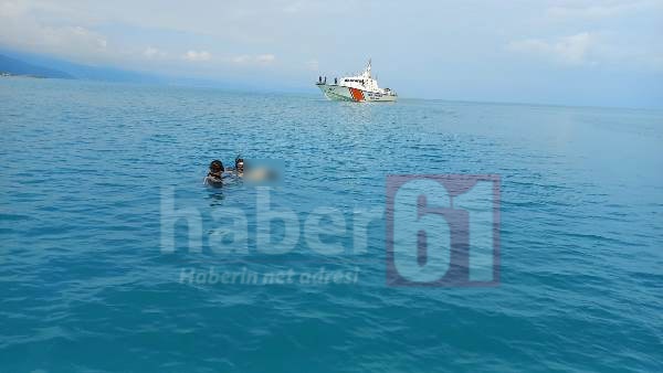 Trabzon'da denizde kaybolan gençten acı haber. Foto Haber 2