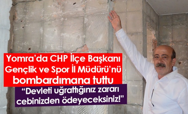 Yomra CHP İlçe Başkanından Gençlik ve Spor İl Müdürüne sert çıkış!. Foto Haber 1