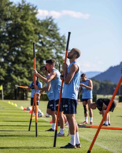 Trabzonspor'da Slovenya kampında sezon hazırlıklar sürüyor. 8 Temmuz 2022-Foto Haber 29